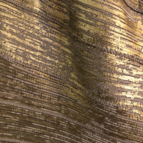 NWT Herve Leger gold “Coraline” bandage dress. - Picture 4 of 5